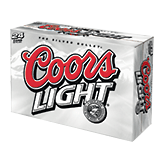 Coors Light Beer 12 Oz Cans Right Picture